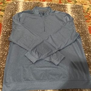 Johnnie-O blue 1/4 zip pullover, size XL
